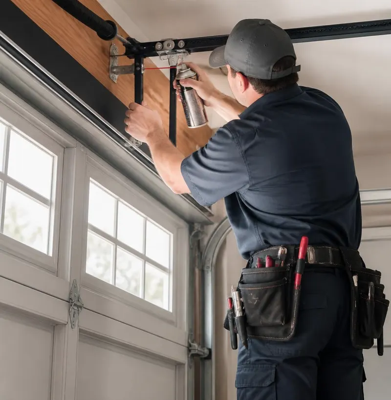 Off Track Door Repair in Fort White